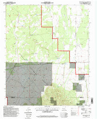 Progresso SE New Mexico Historical topographic map, 1:24000 scale, 7.5 X 7.5 Minute, Year 1995