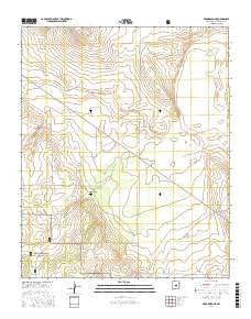Progresso NE New Mexico Current topographic map, 1:24000 scale, 7.5 X 7.5 Minute, Year 2017