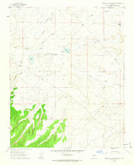 Pueblo Alto Trading Post New Mexico Historical topographic map, 1:24000 scale, 7.5 X 7.5 Minute, Year 1960