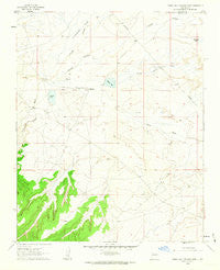Pueblo Alto Trading Post New Mexico Historical topographic map, 1:24000 scale, 7.5 X 7.5 Minute, Year 1960