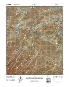 Pueblo Alto Trading Post New Mexico Historical topographic map, 1:24000 scale, 7.5 X 7.5 Minute, Year 2010