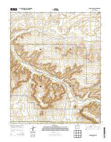 Pueblo Bonito New Mexico Historical topographic map, 1:24000 scale, 7.5 X 7.5 Minute, Year 2013