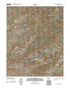 Pueblo Bonito NW New Mexico Historical topographic map, 1:24000 scale, 7.5 X 7.5 Minute, Year 2010