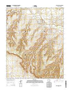Pueblo Pintado New Mexico Historical topographic map, 1:24000 scale, 7.5 X 7.5 Minute, Year 2013