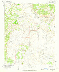 Puerco Dam New Mexico Historical topographic map, 1:24000 scale, 7.5 X 7.5 Minute, Year 1961