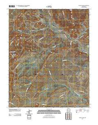 Puerco Dam New Mexico Historical topographic map, 1:24000 scale, 7.5 X 7.5 Minute, Year 2010