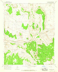 Puertecito New Mexico Historical topographic map, 1:24000 scale, 7.5 X 7.5 Minute, Year 1964