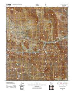 Puertecito New Mexico Historical topographic map, 1:24000 scale, 7.5 X 7.5 Minute, Year 2011