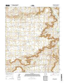 Puerto Creek New Mexico Historical topographic map, 1:24000 scale, 7.5 X 7.5 Minute, Year 2013