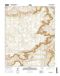 Puerto Creek New Mexico Current topographic map, 1:24000 scale, 7.5 X 7.5 Minute, Year 2017
