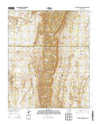 Puerto De Los Cavadores New Mexico Historical topographic map, 1:24000 scale, 7.5 X 7.5 Minute, Year 2013