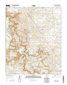 Puerto De Luna New Mexico Historical topographic map, 1:24000 scale, 7.5 X 7.5 Minute, Year 2013