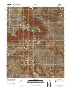 Punta Del Chorro New Mexico Historical topographic map, 1:24000 scale, 7.5 X 7.5 Minute, Year 2010
