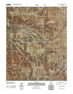Punta de Agua New Mexico Historical topographic map, 1:24000 scale, 7.5 X 7.5 Minute, Year 2011
