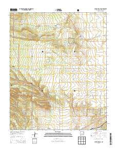 Punta de Agua New Mexico Historical topographic map, 1:24000 scale, 7.5 X 7.5 Minute, Year 2013