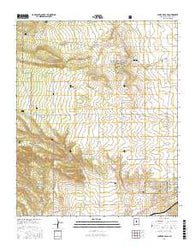 Punta de Agua New Mexico Current topographic map, 1:24000 scale, 7.5 X 7.5 Minute, Year 2017