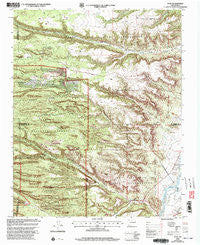 Puye New Mexico Historical topographic map, 1:24000 scale, 7.5 X 7.5 Minute, Year 2002