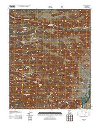 Puye New Mexico Historical topographic map, 1:24000 scale, 7.5 X 7.5 Minute, Year 2011