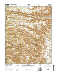 Puye New Mexico Historical topographic map, 1:24000 scale, 7.5 X 7.5 Minute, Year 2013