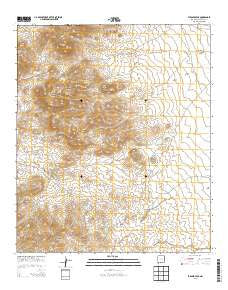 Pyramid Peak New Mexico Historical topographic map, 1:24000 scale, 7.5 X 7.5 Minute, Year 2013