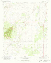 Quay New Mexico Historical topographic map, 1:24000 scale, 7.5 X 7.5 Minute, Year 1970