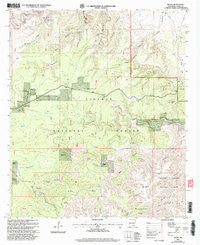 Queen New Mexico Historical topographic map, 1:24000 scale, 7.5 X 7.5 Minute, Year 2001