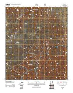 Queen New Mexico Historical topographic map, 1:24000 scale, 7.5 X 7.5 Minute, Year 2011