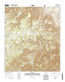 Queen New Mexico Historical topographic map, 1:24000 scale, 7.5 X 7.5 Minute, Year 2013