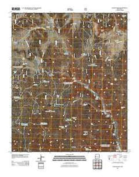 Queens Head New Mexico Historical topographic map, 1:24000 scale, 7.5 X 7.5 Minute, Year 2011