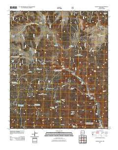Queens Head New Mexico Historical topographic map, 1:24000 scale, 7.5 X 7.5 Minute, Year 2011