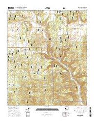 Queens Head New Mexico Current topographic map, 1:24000 scale, 7.5 X 7.5 Minute, Year 2017
