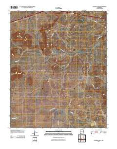Quemado Hills New Mexico Historical topographic map, 1:24000 scale, 7.5 X 7.5 Minute, Year 2010