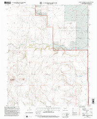 Rabbit Ear Mountain New Mexico Historical topographic map, 1:24000 scale, 7.5 X 7.5 Minute, Year 1998