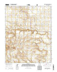 Rabbit Ear Mountain New Mexico Historical topographic map, 1:24000 scale, 7.5 X 7.5 Minute, Year 2013