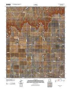 Ragland New Mexico Historical topographic map, 1:24000 scale, 7.5 X 7.5 Minute, Year 2010