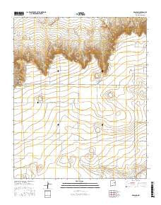Ragland New Mexico Current topographic map, 1:24000 scale, 7.5 X 7.5 Minute, Year 2017