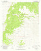 Rail Canyon New Mexico Historical topographic map, 1:24000 scale, 7.5 X 7.5 Minute, Year 1981