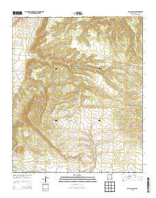 Rail Canyon New Mexico Historical topographic map, 1:24000 scale, 7.5 X 7.5 Minute, Year 2013