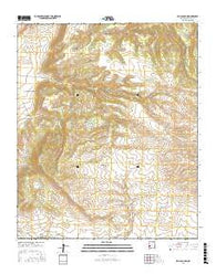 Rail Canyon New Mexico Current topographic map, 1:24000 scale, 7.5 X 7.5 Minute, Year 2017