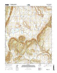 Rainsville New Mexico Current topographic map, 1:24000 scale, 7.5 X 7.5 Minute, Year 2017