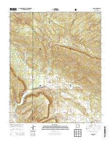 Ramah New Mexico Historical topographic map, 1:24000 scale, 7.5 X 7.5 Minute, Year 2013