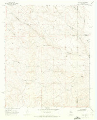 Ramon SW New Mexico Historical topographic map, 1:24000 scale, 7.5 X 7.5 Minute, Year 1967