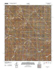 Ramon SW New Mexico Historical topographic map, 1:24000 scale, 7.5 X 7.5 Minute, Year 2010