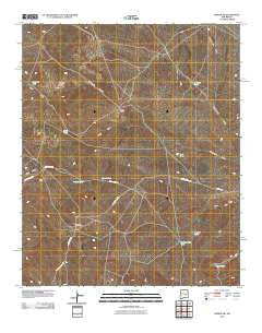 Ramon SW New Mexico Historical topographic map, 1:24000 scale, 7.5 X 7.5 Minute, Year 2010