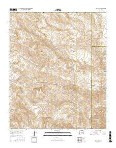Ramon SW New Mexico Current topographic map, 1:24000 scale, 7.5 X 7.5 Minute, Year 2017