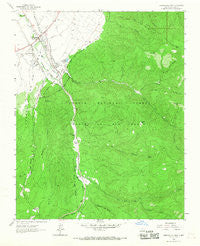 Ranchos De Taos New Mexico Historical topographic map, 1:24000 scale, 7.5 X 7.5 Minute, Year 1964