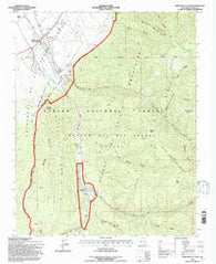 Ranchos De Taos New Mexico Historical topographic map, 1:24000 scale, 7.5 X 7.5 Minute, Year 1995
