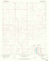 Ranger Lake New Mexico Historical topographic map, 1:24000 scale, 7.5 X 7.5 Minute, Year 1970