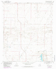 Ranger Lake New Mexico Historical topographic map, 1:24000 scale, 7.5 X 7.5 Minute, Year 1970