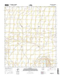 Ranger Lake New Mexico Current topographic map, 1:24000 scale, 7.5 X 7.5 Minute, Year 2017